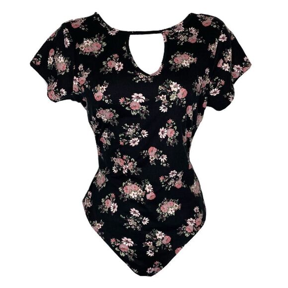 Ultra Flirt Juniors Gigi Keyhole Bodysuit - Picture 1 of 10